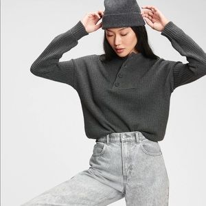 Gap - Half-Button Sweater - S